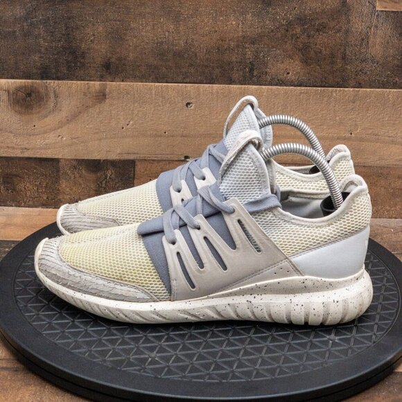 ADIDAS ORIGINALS TUBULAR RADIAL WOMENS ATHLETIC SHOES RUNNING WALK GRAY SZ 10.5 - Picture 5 of 9
